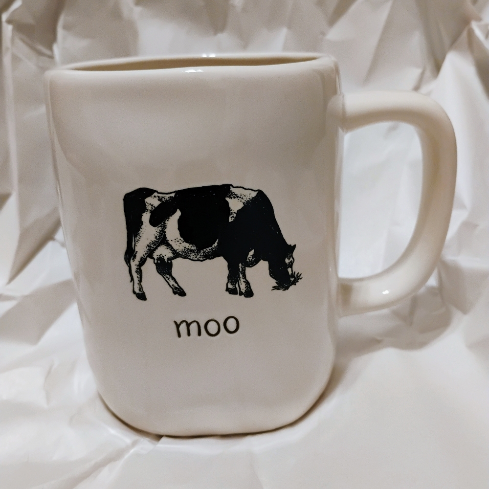 Rae Dunn Moo Mug